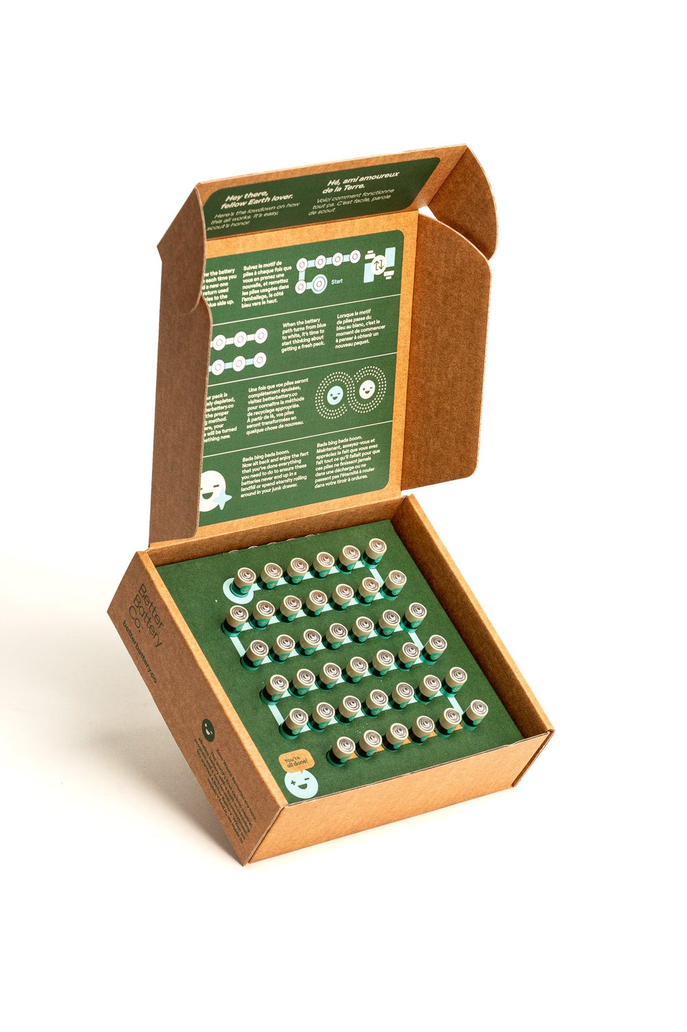 BetterBattery Eco AAA Batteries – 40 Pack