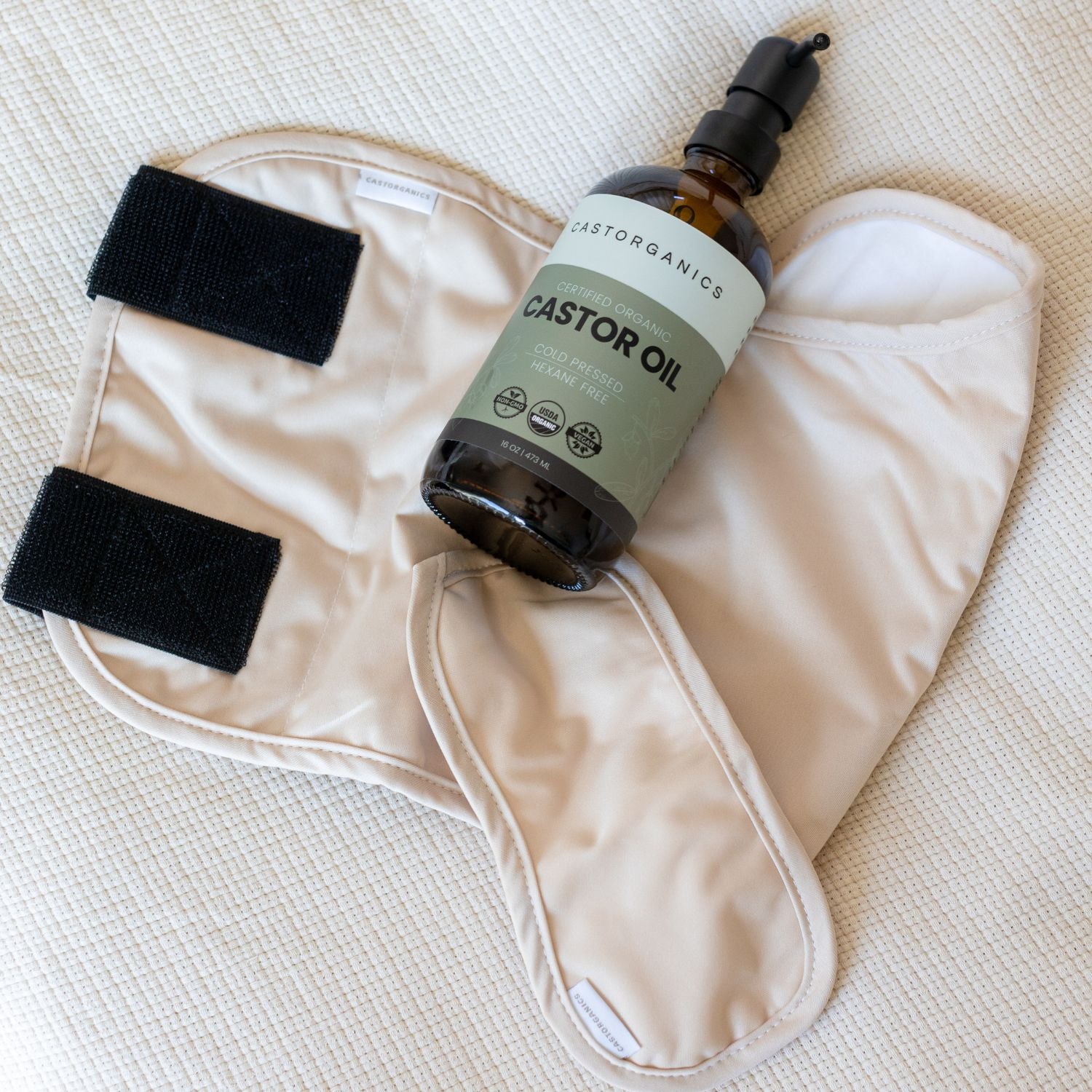 Organic Castor Oil Packs
