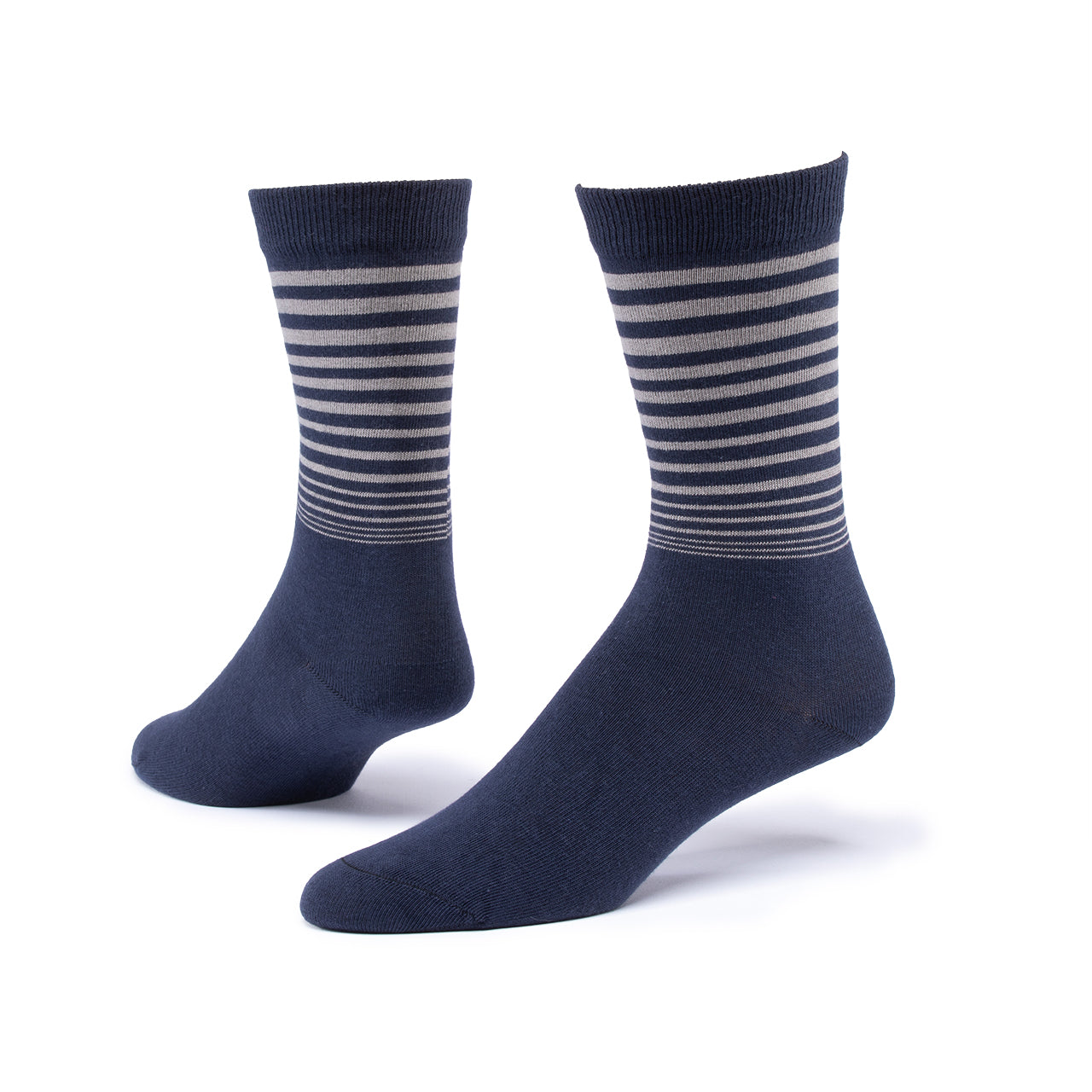 Organic Cotton Socks - Striped Trouser
