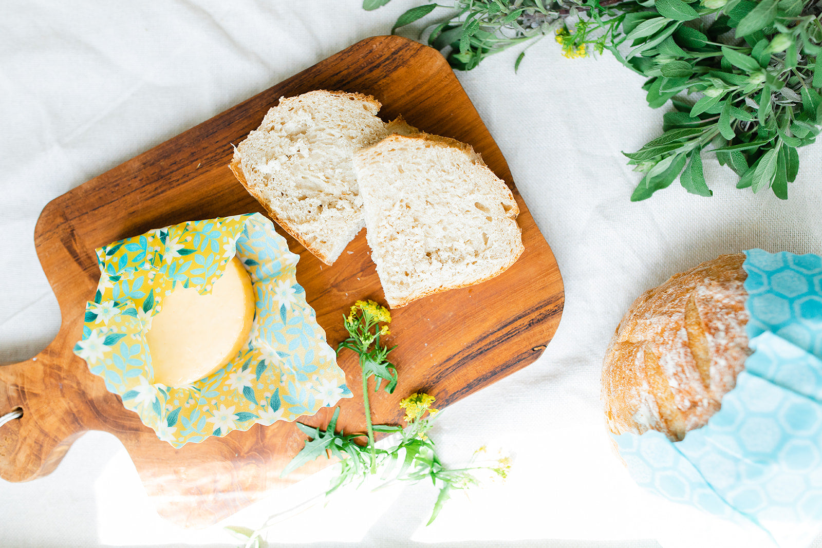 Orange Grove - Beeswax Wraps Bundle (Set of 3)