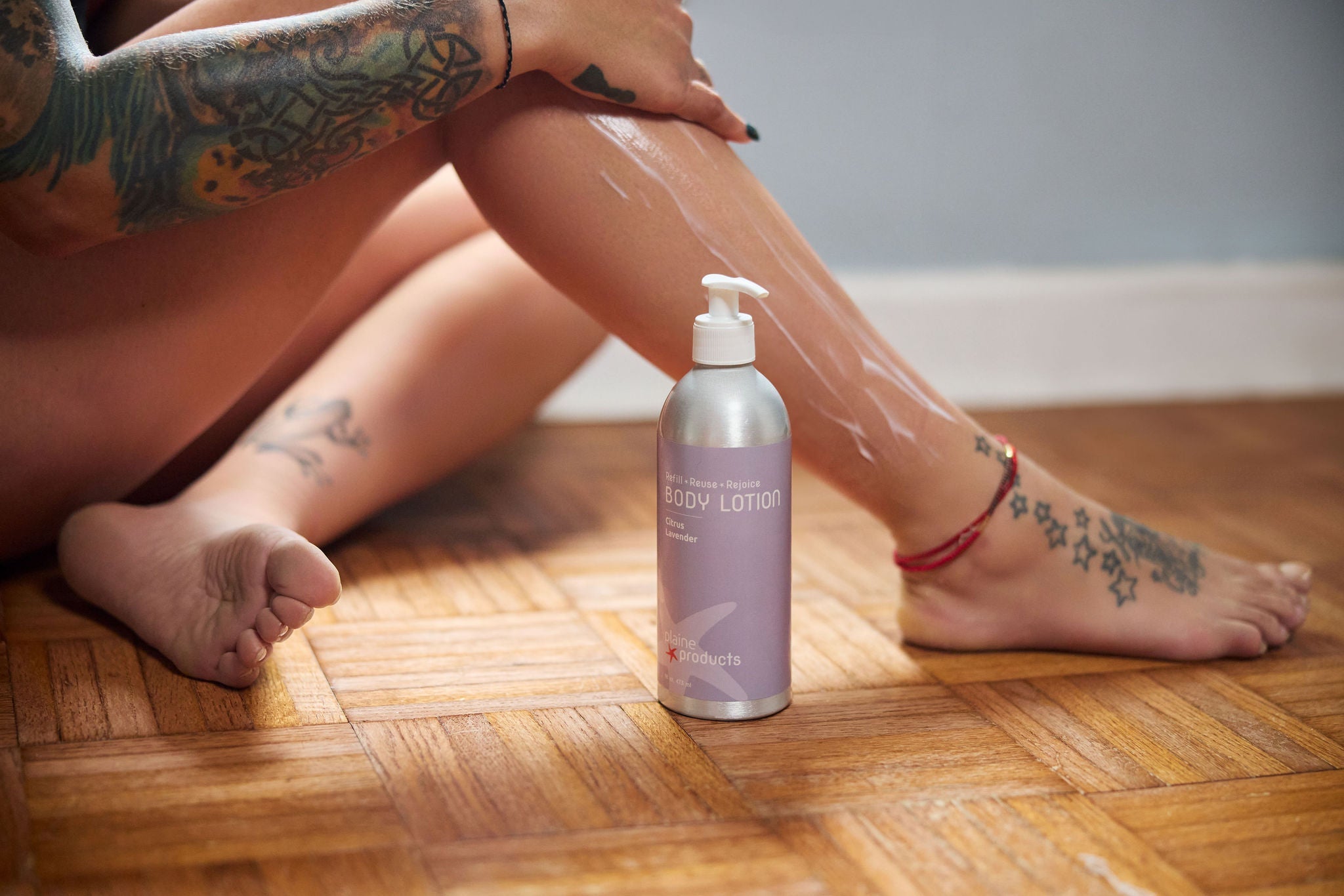 Refillable Body Lotion