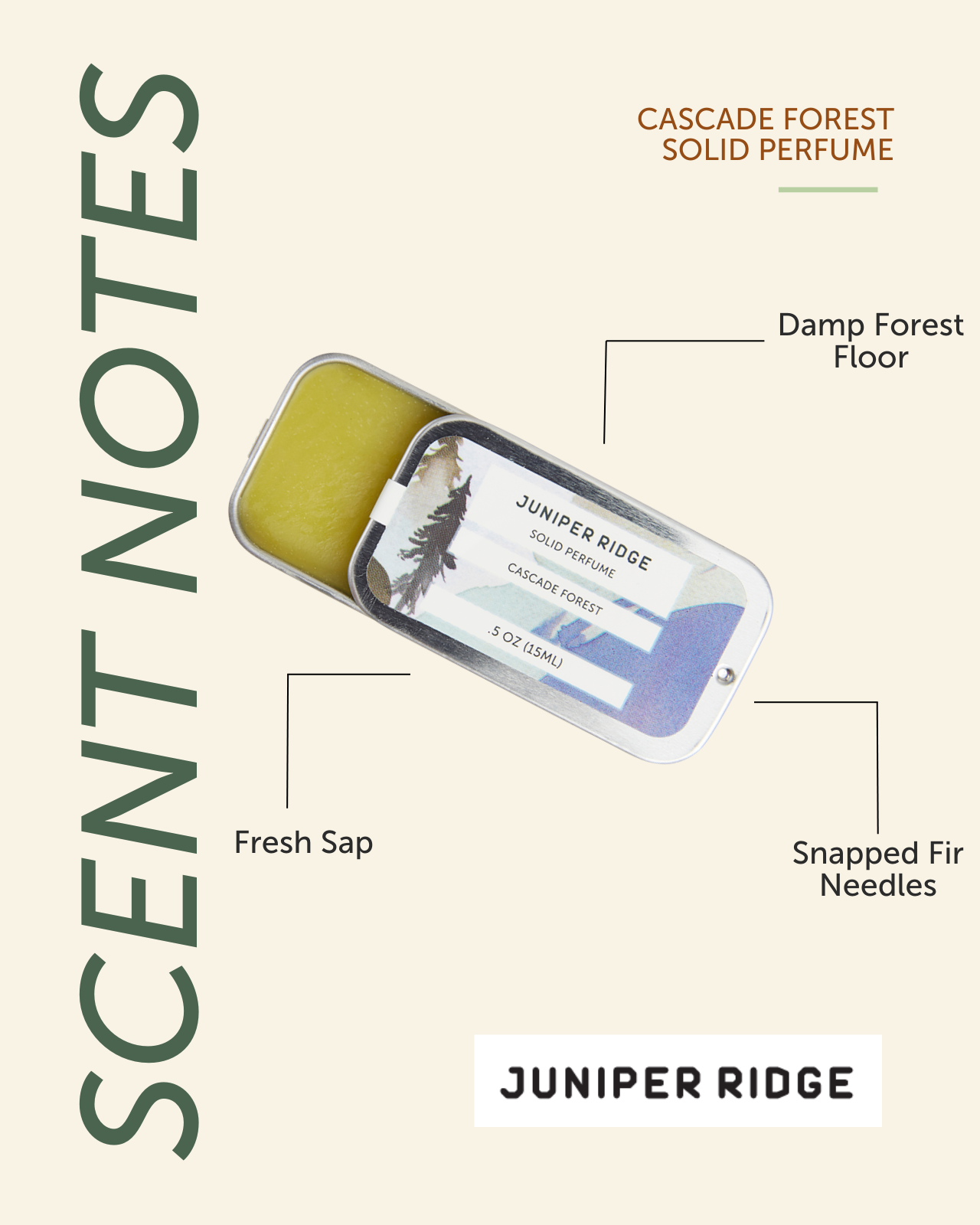 Cascade Forest Solid Perfume