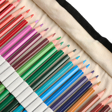 Watercolor Pencils - 36 Pencils in Canvas Wrap