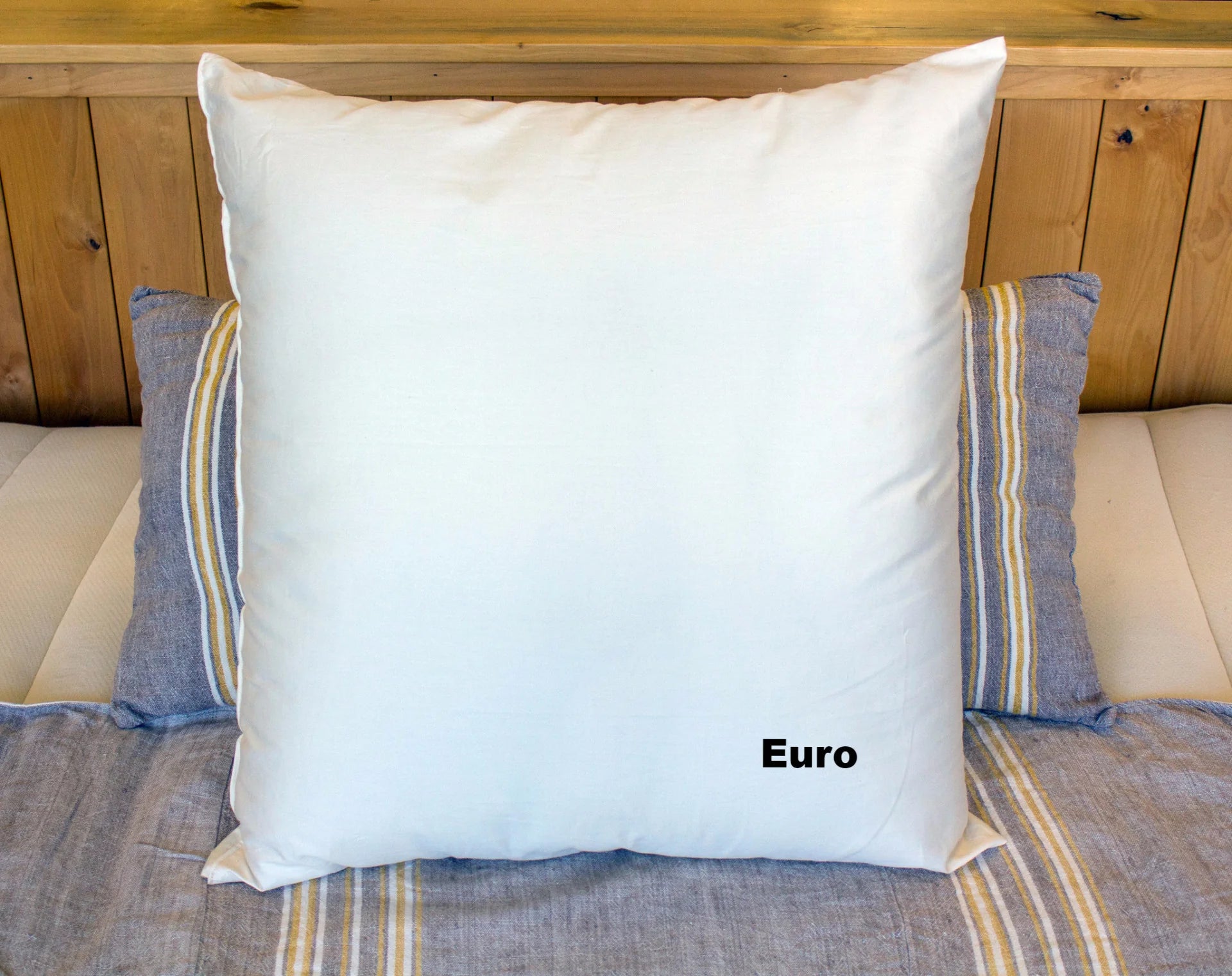 Wool Filled Euro Size Pillow