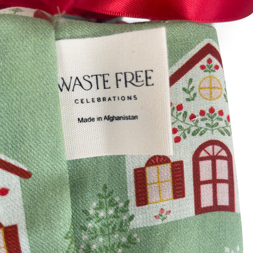 Folk Julandsby (Reusable Gift Bag Set)