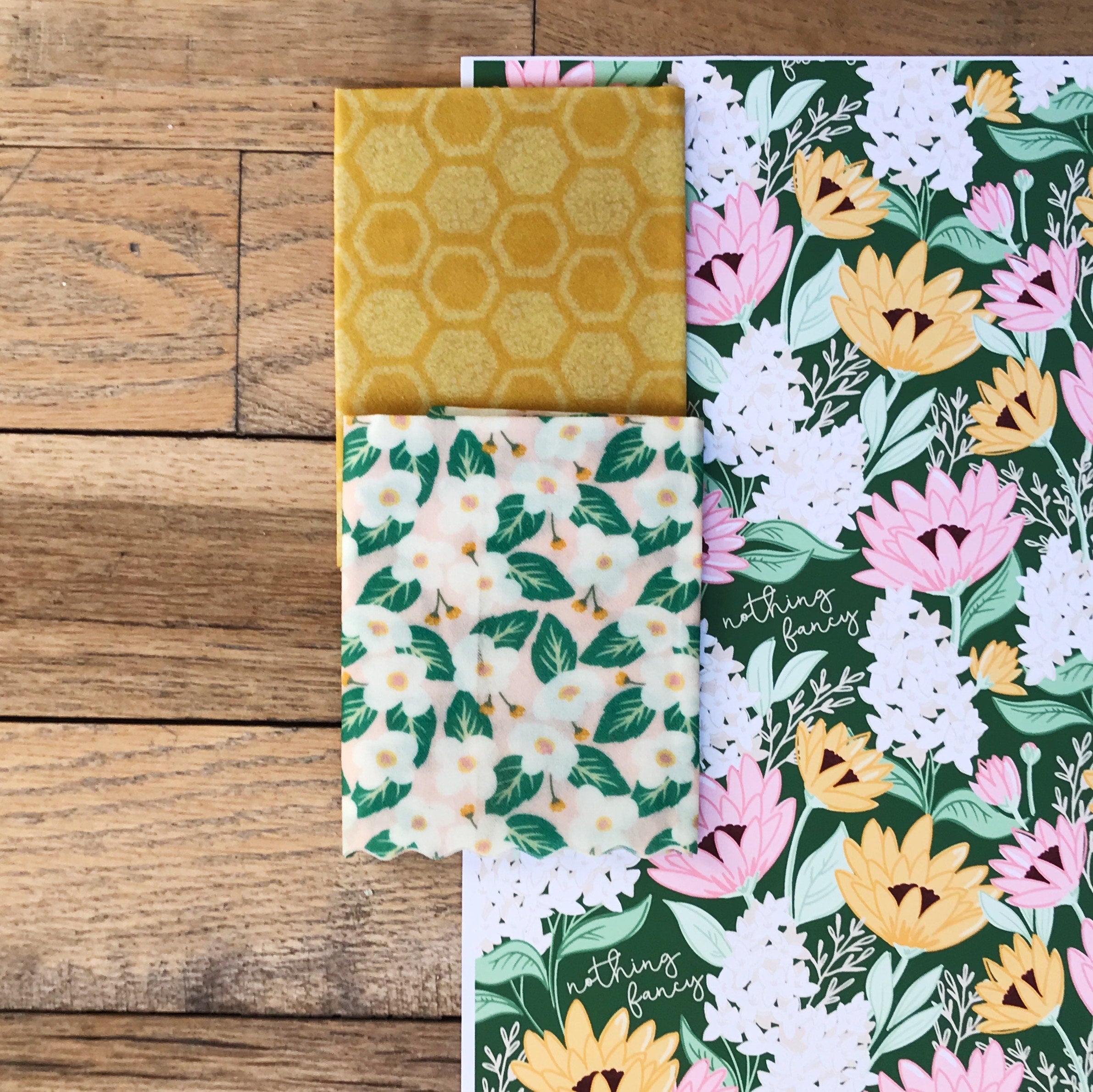 Green Acre - Beeswax Wraps Bundle (Set of 3)