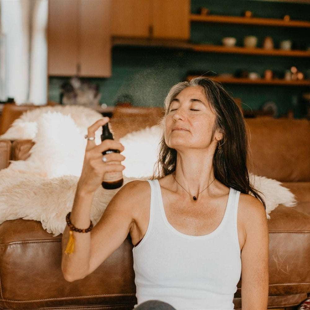 Kapha Spritzer | Ayurvedic Aromatherapy Mist for Energy & Elevation