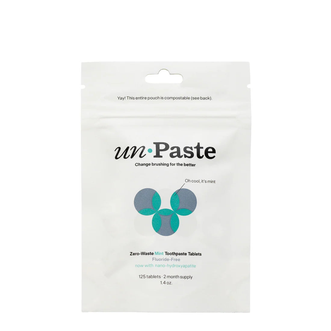 Fluoride Free Toothpaste Tablets - Mint