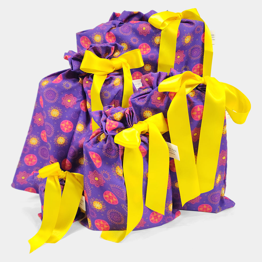 Marigold Mandala (Reusable Gift Bag Set)