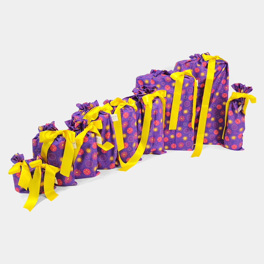 Marigold Mandala (Reusable Gift Bag Set)