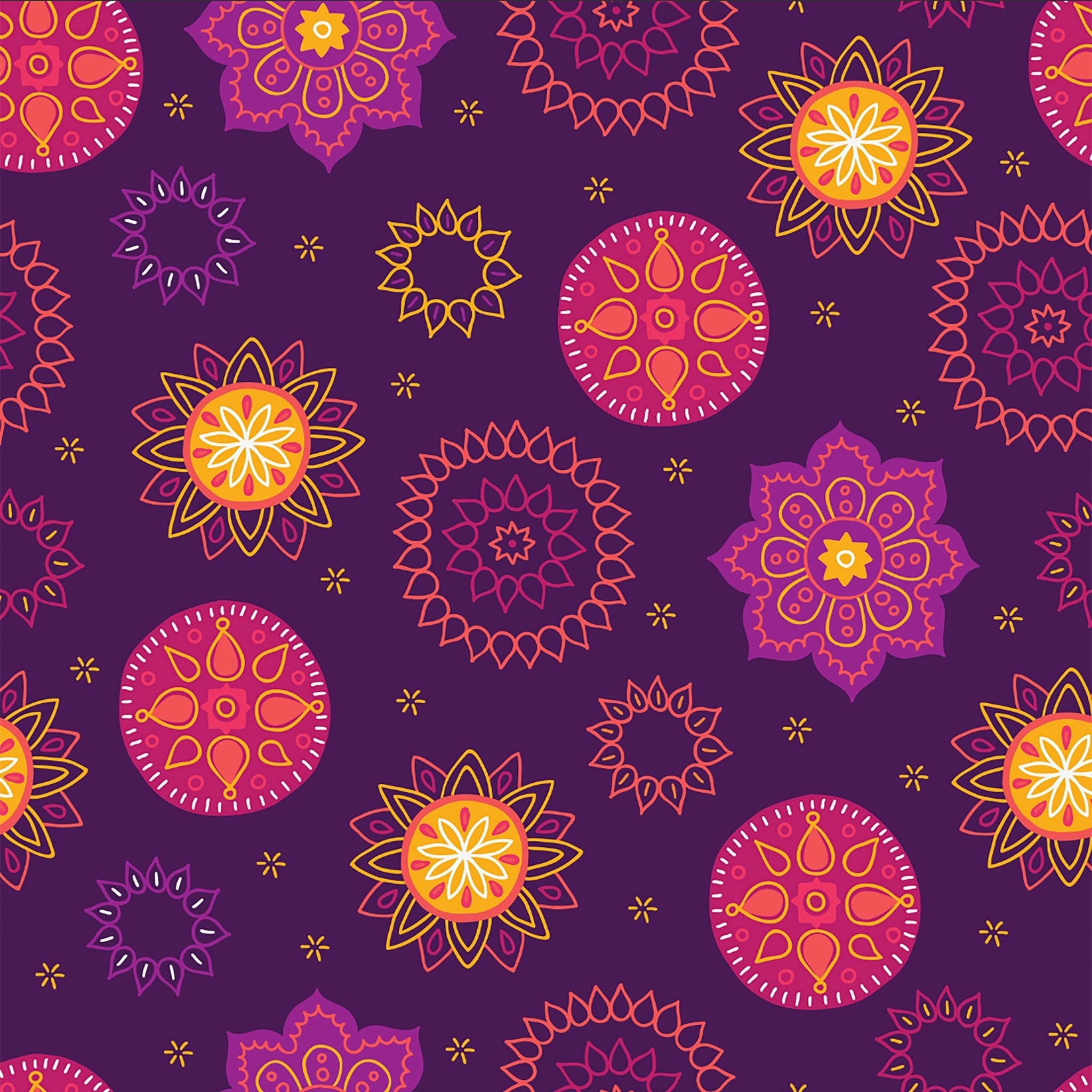 Marigold Mandala (Reusable Gift Bag Set)