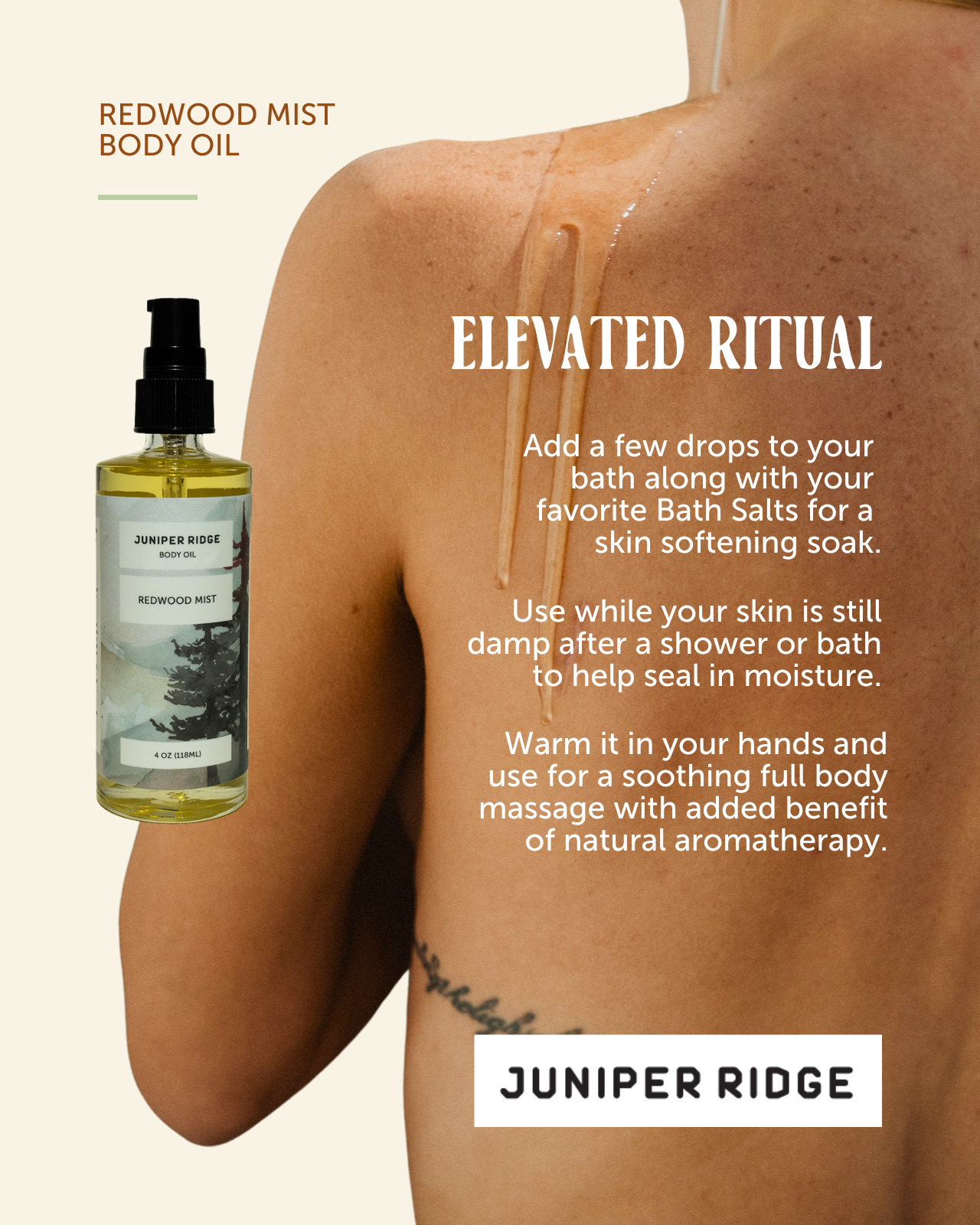 Redwood Mist Body Oil