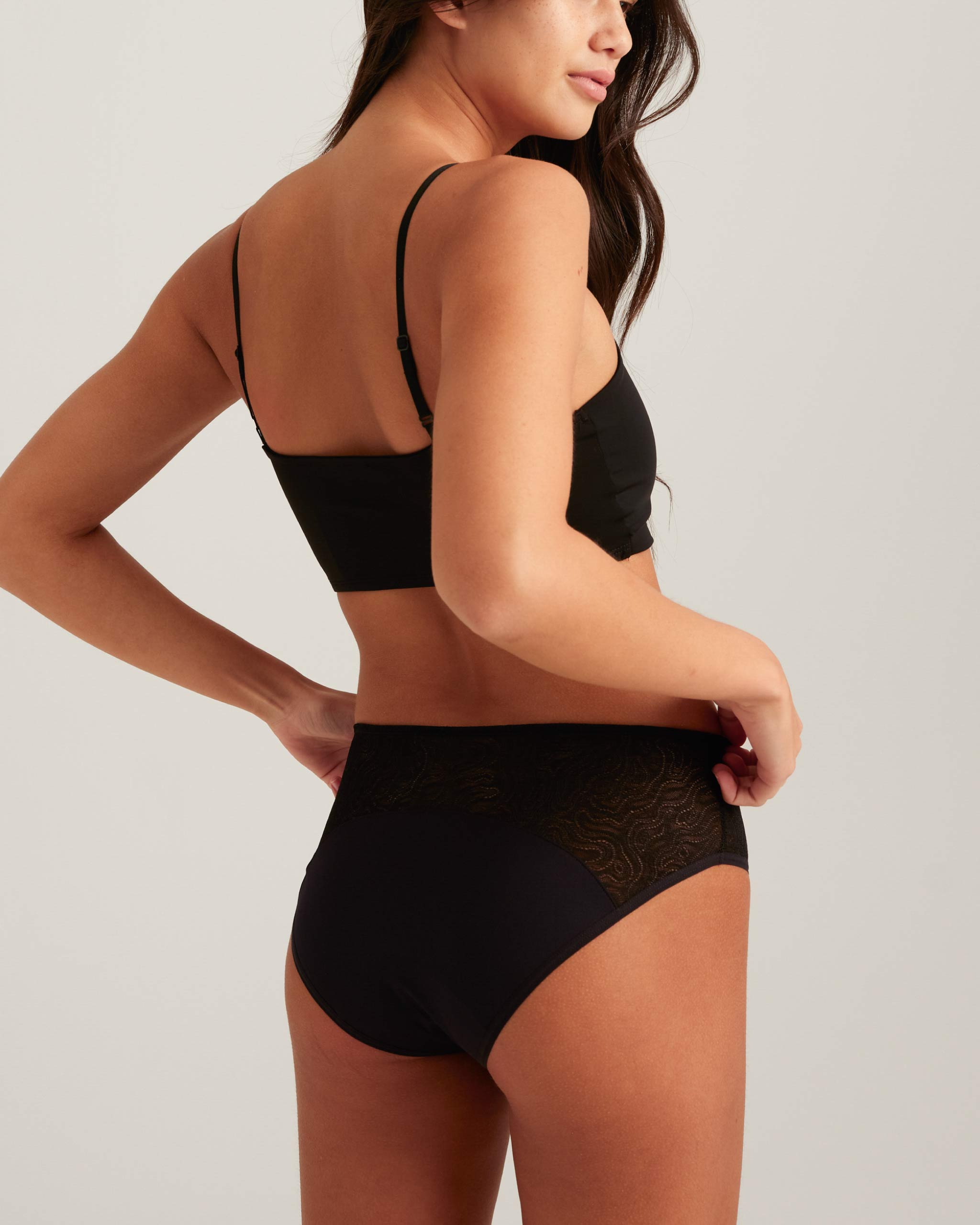 Leakproof Period Lace Hipster