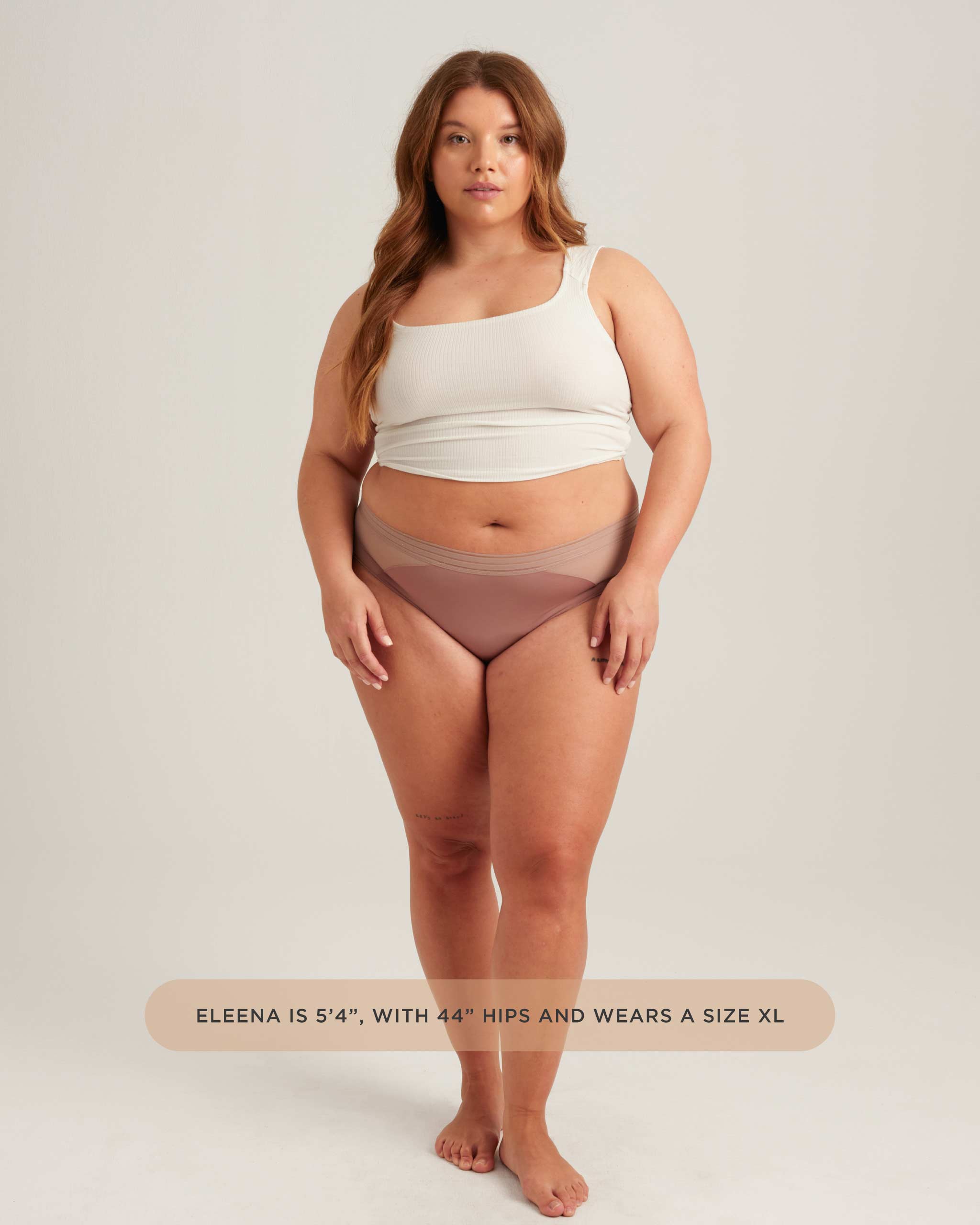 Leakproof Period Mesh Hipster