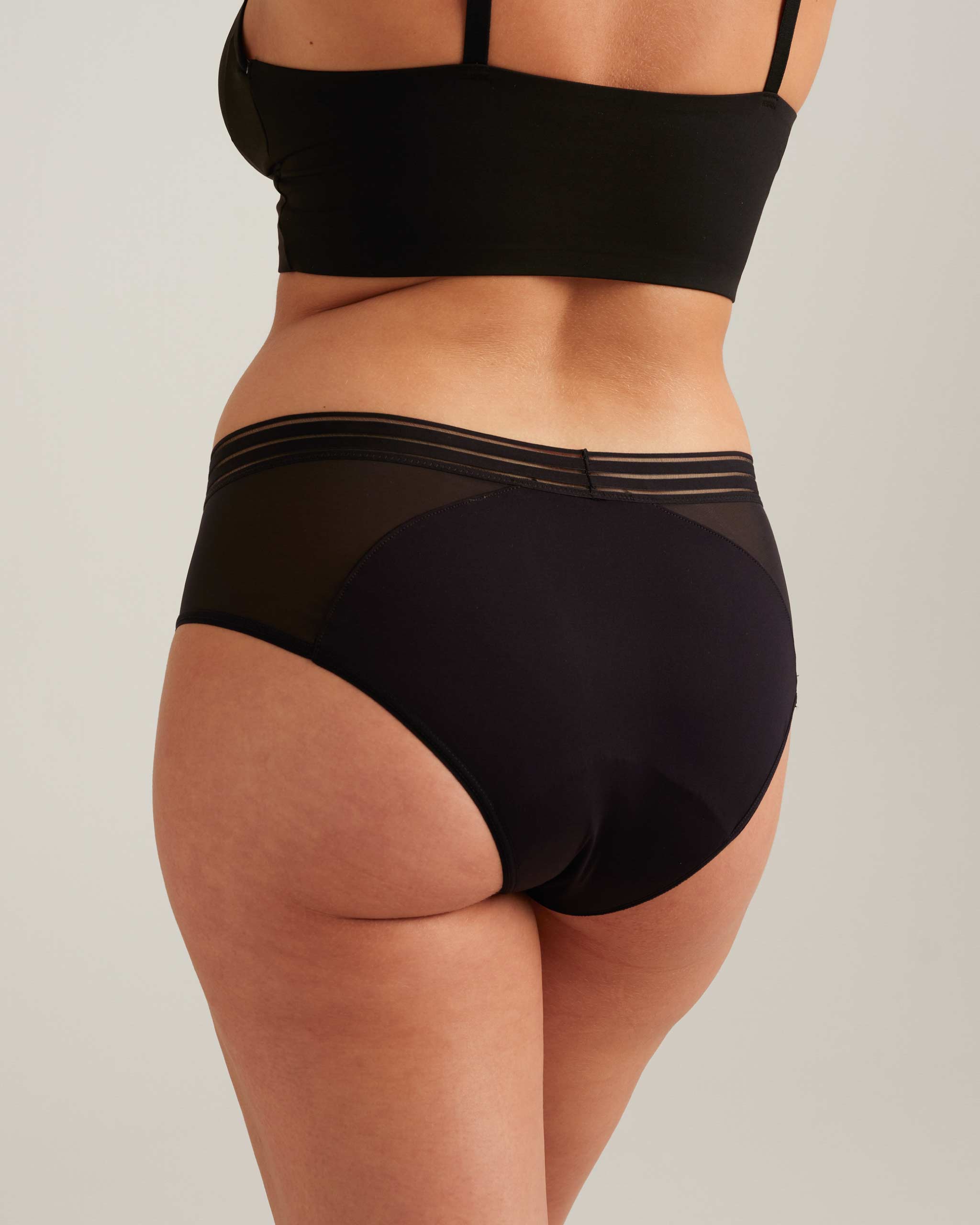 Leakproof Period Mesh Hipster