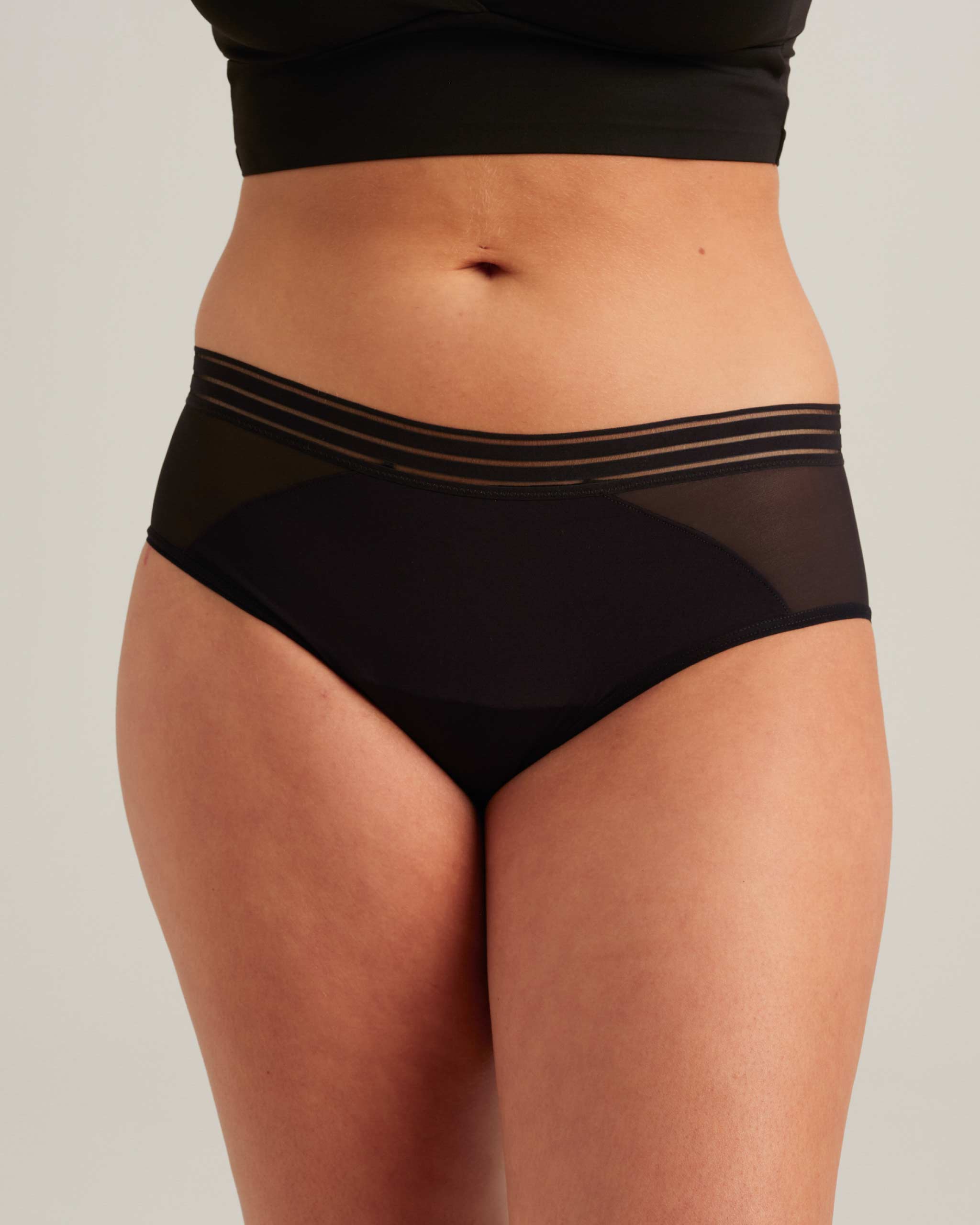 Leakproof Period Mesh Hipster