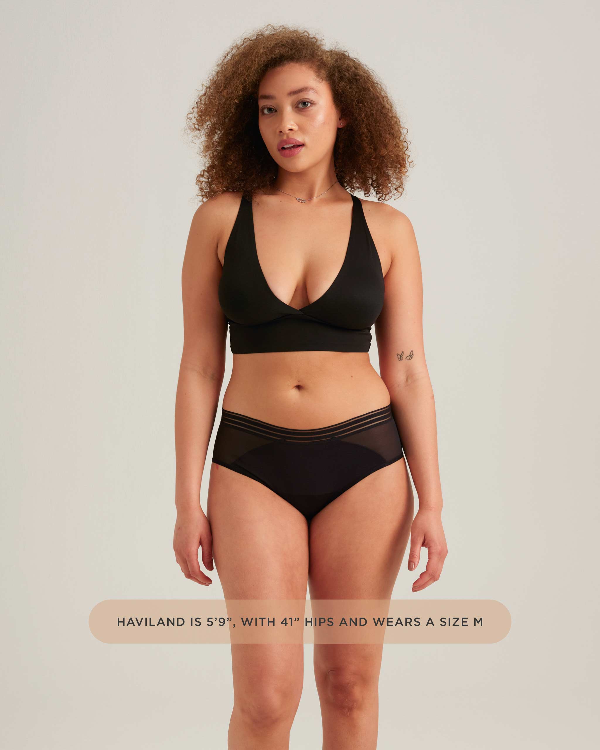 Leakproof Period Mesh Hipster