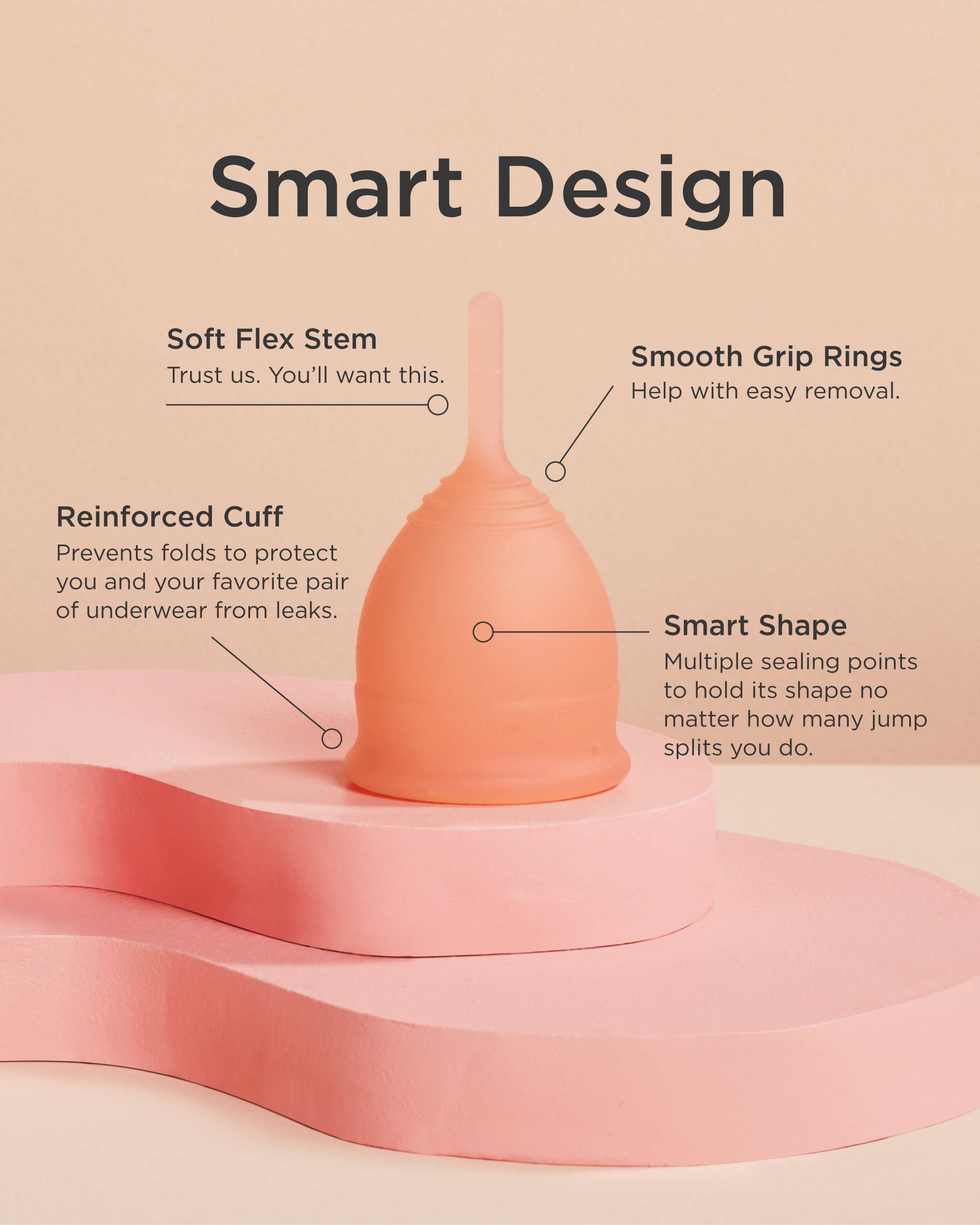 Saalt Soft Menstrual Cup Duo Pack