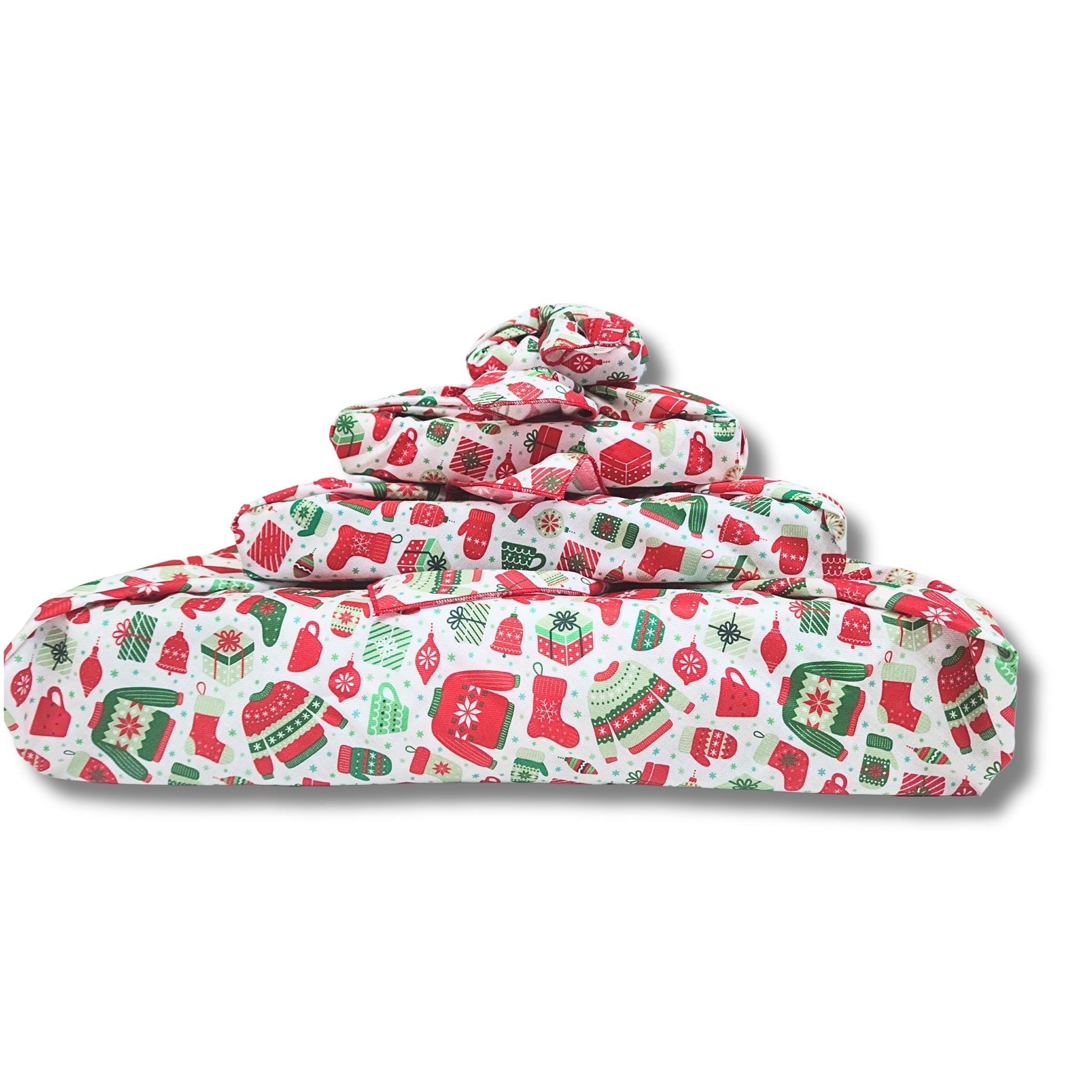 Scandi Lusekofte (4 Furoshiki Gift Wraps)