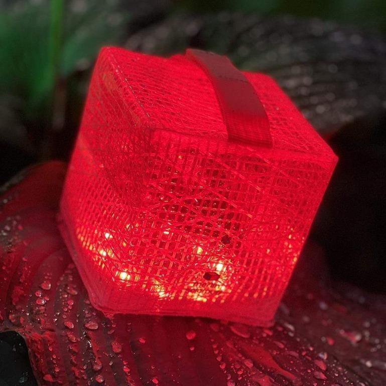 Collapsable Solar-Powered Lantern SolarPuff™ in Warm White