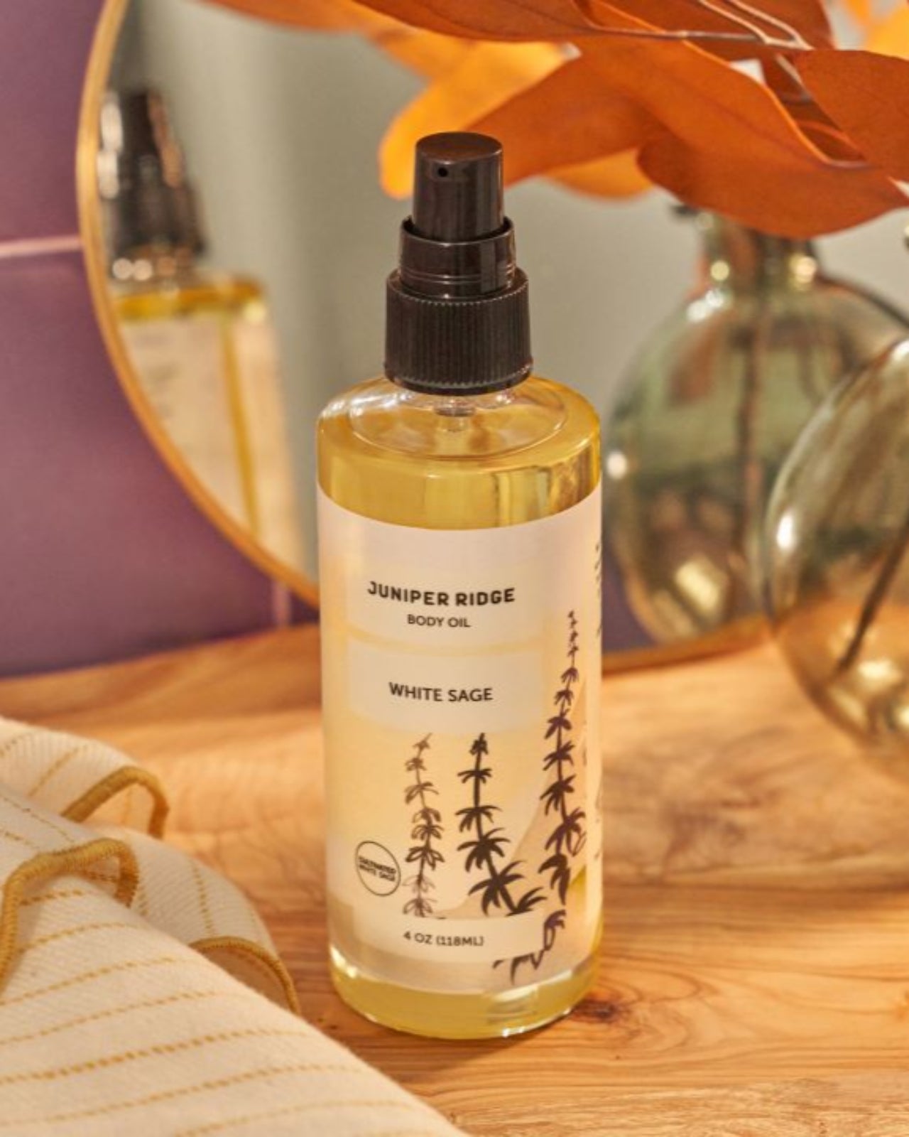 White Sage Body Oil