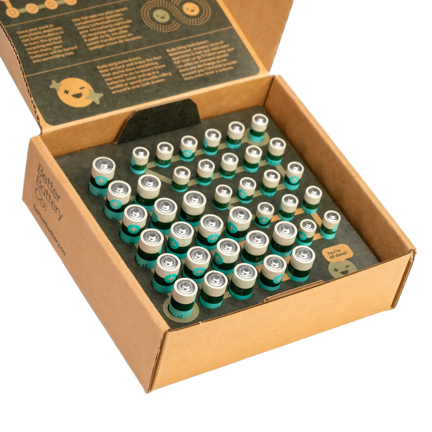 BetterBattery Eco AA + AAA Combo Pack