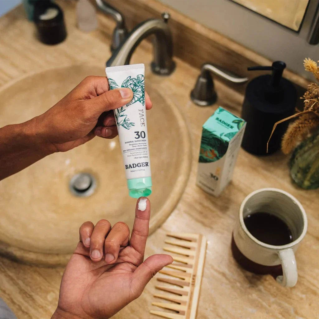 Badger Facial Mineral Sunscreen SPF 30