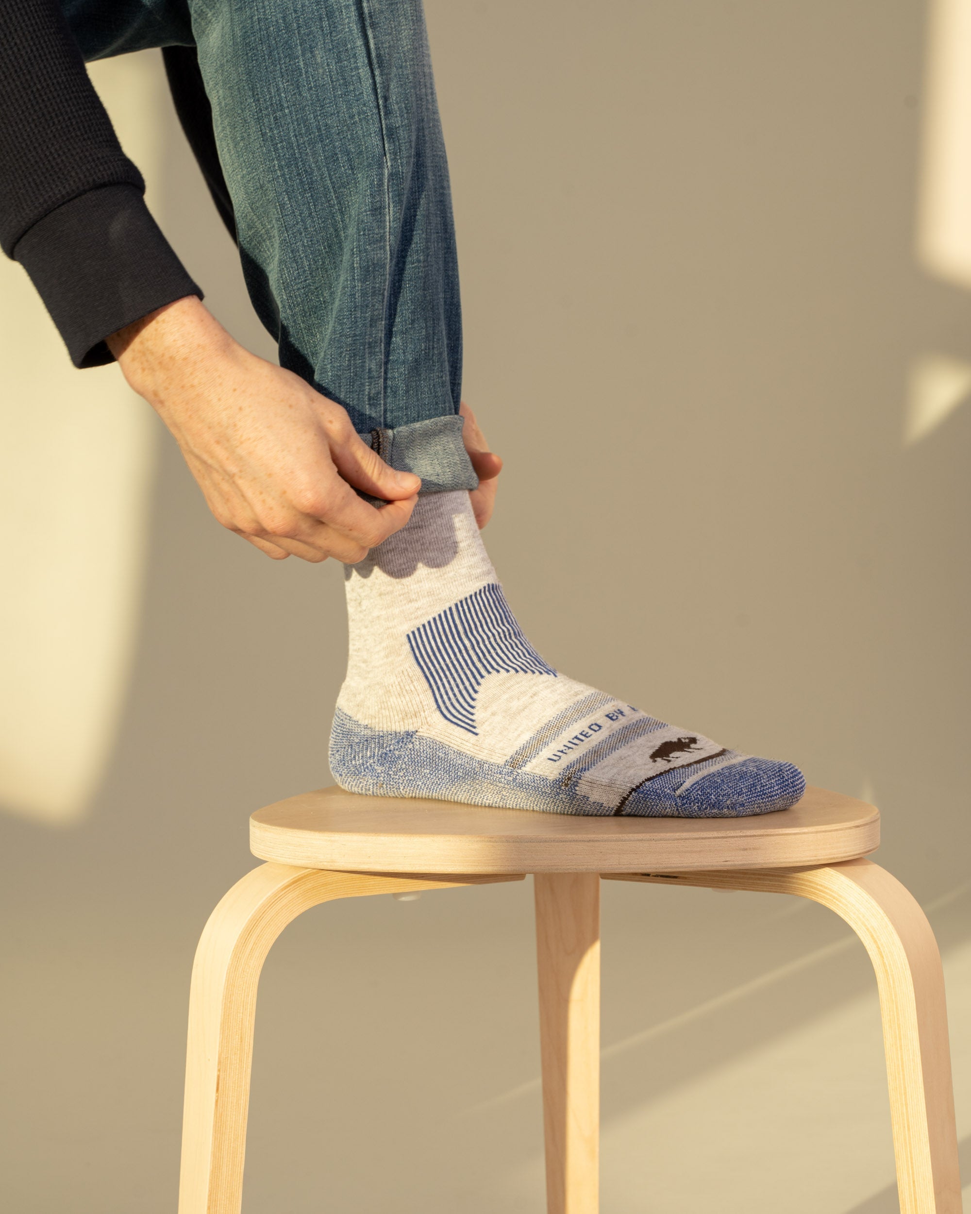 Bison Wool Trail Sock