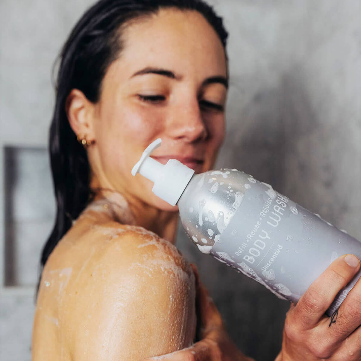 Refillable Body Wash