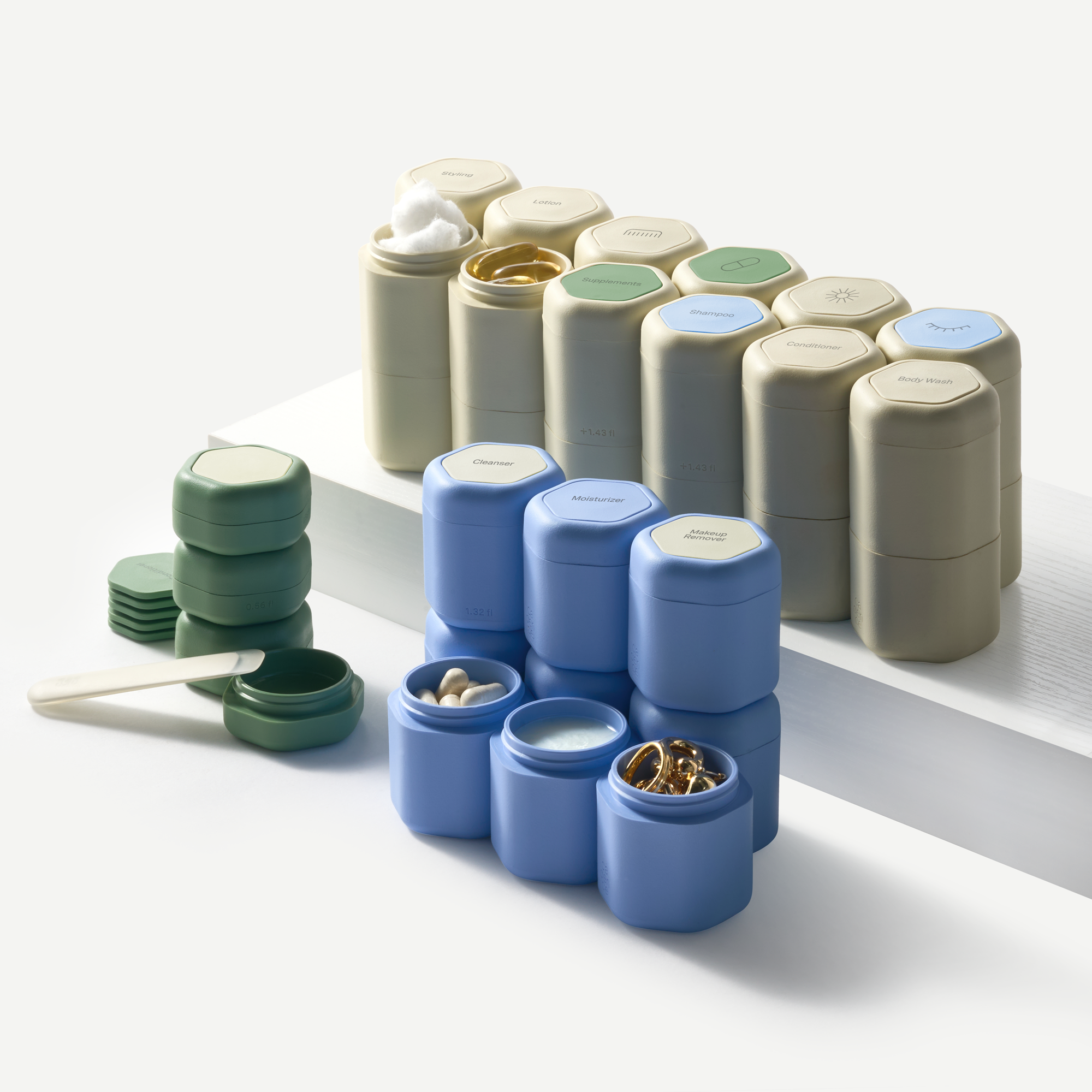 The Small Trio Travel Capsule Set