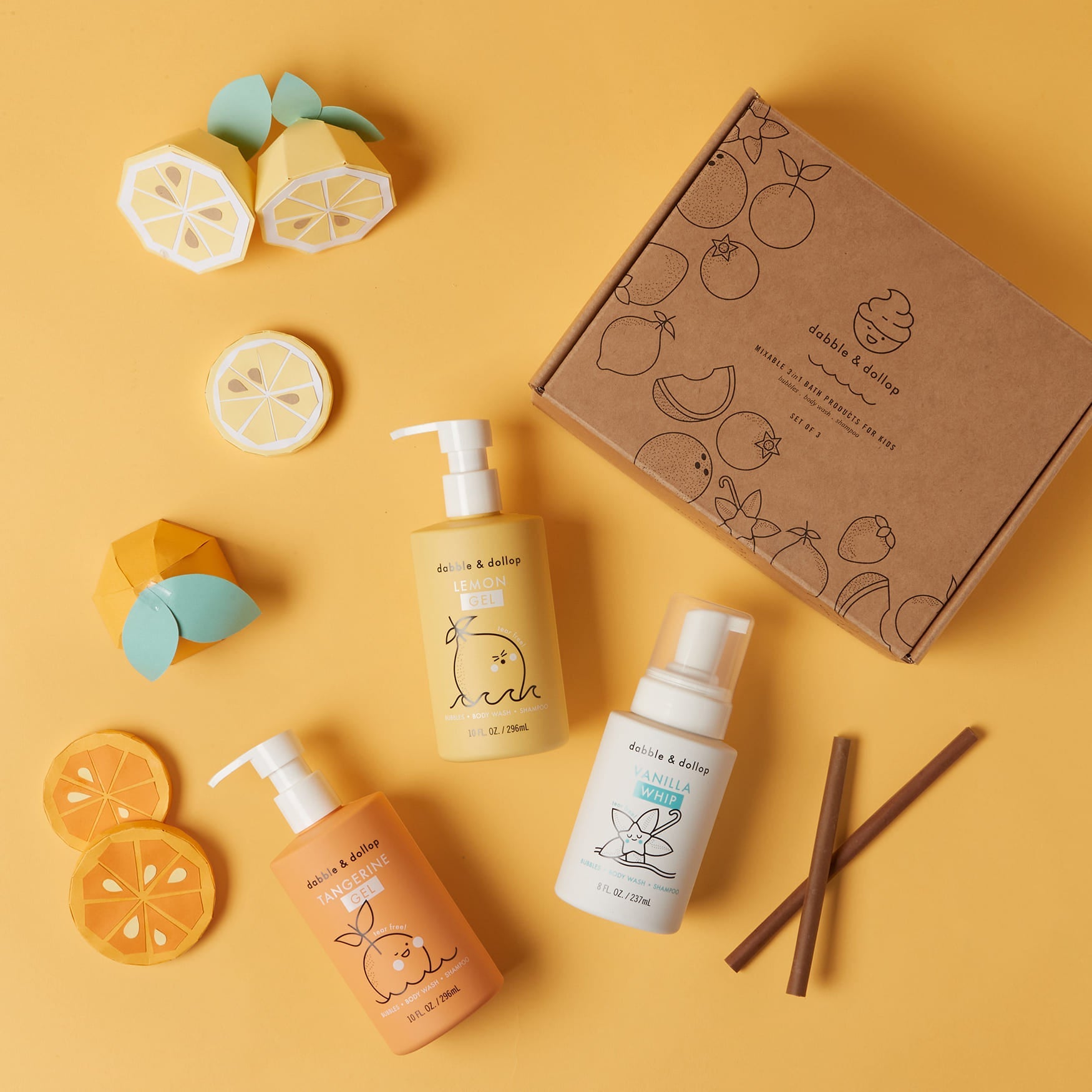 Dabble & Dollop Citrus Kiss Bath Bundle