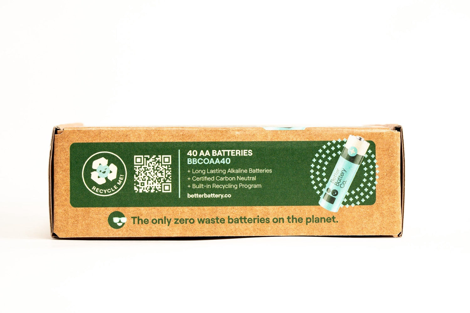 BetterBattery Eco AA Batteries – 40 Pack