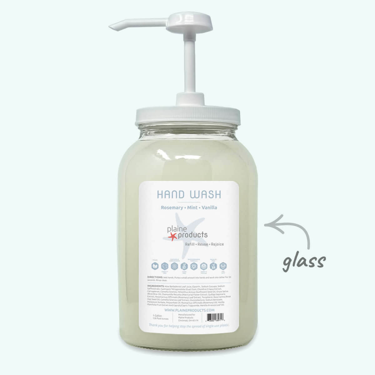 Refillable Hand Wash