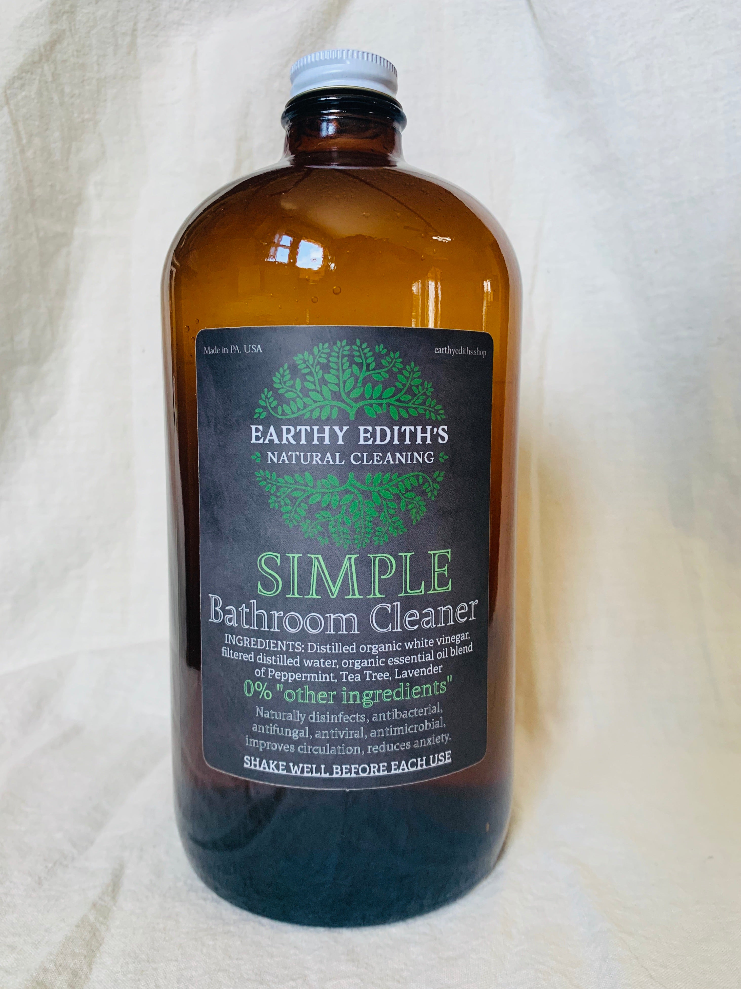 Natural Bathroom Cleaner