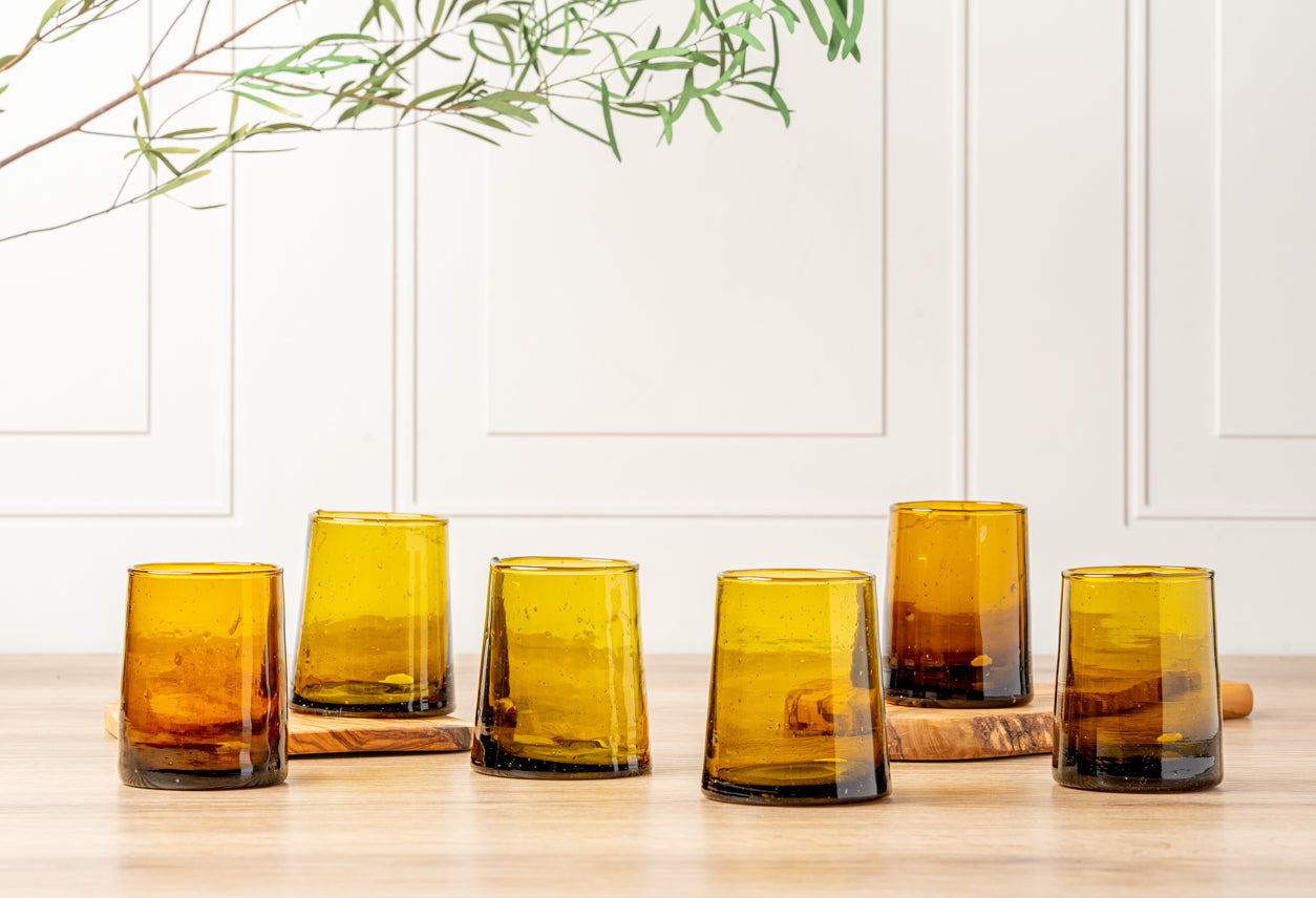 Moroccan Cone Glassware Set of 6