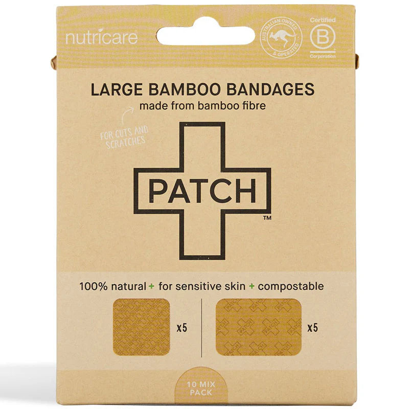 Natural Compostable Bamboo Bandages