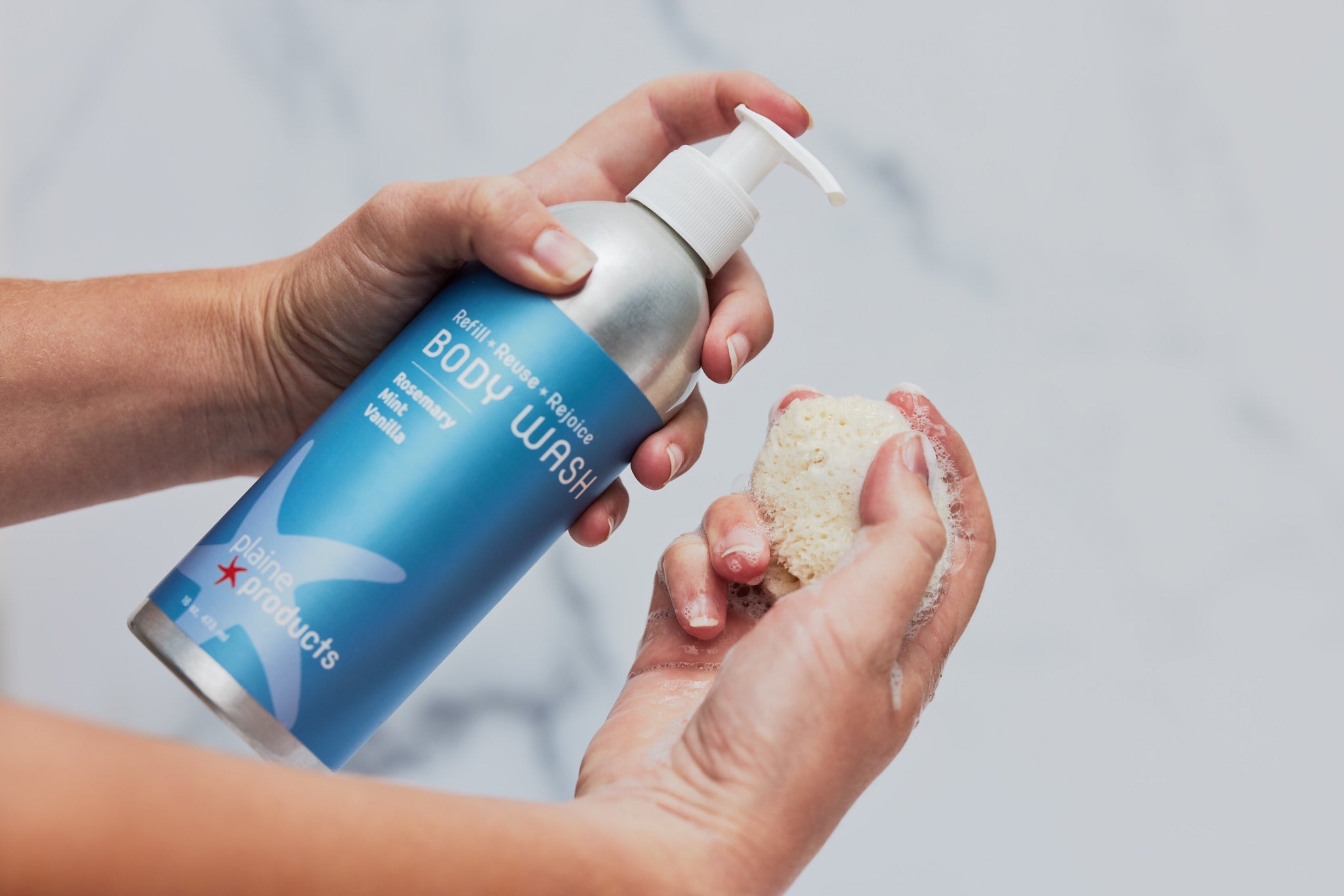 Refillable Body Wash