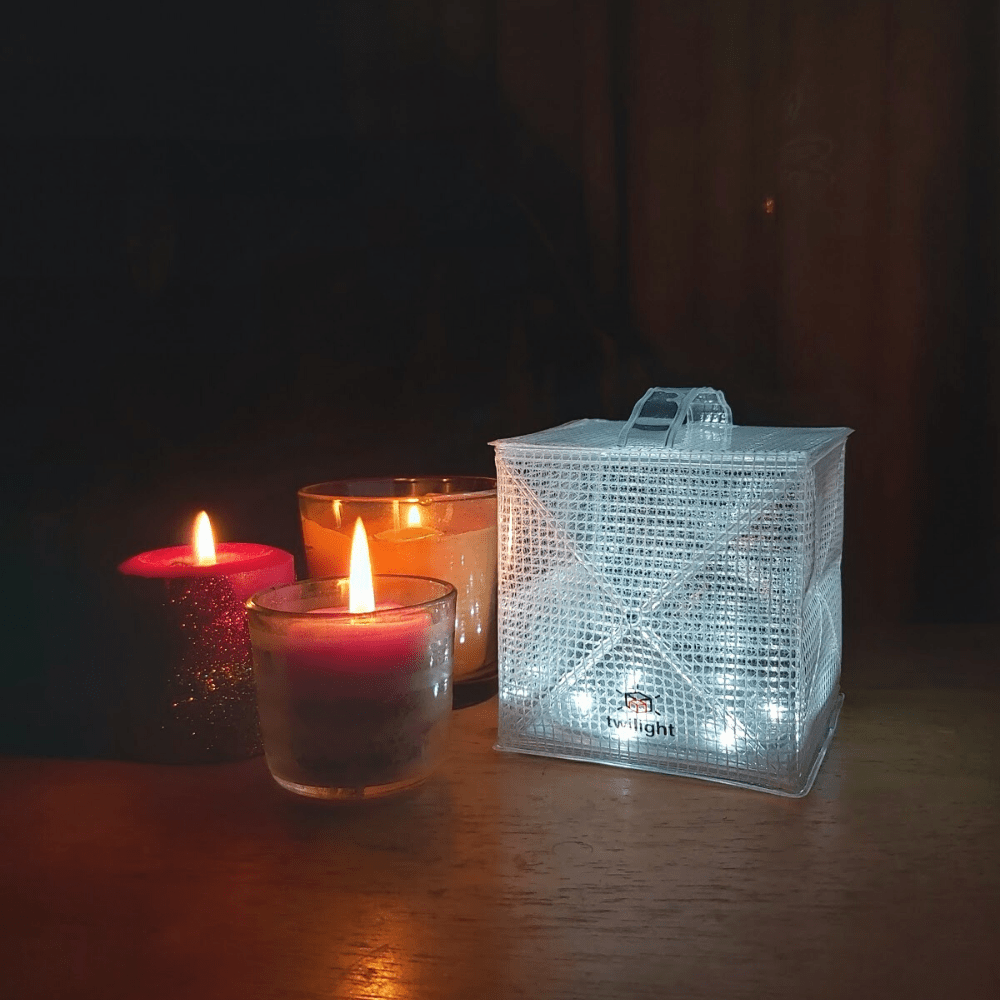 Mini Collapsible Solar-Powered Lantern