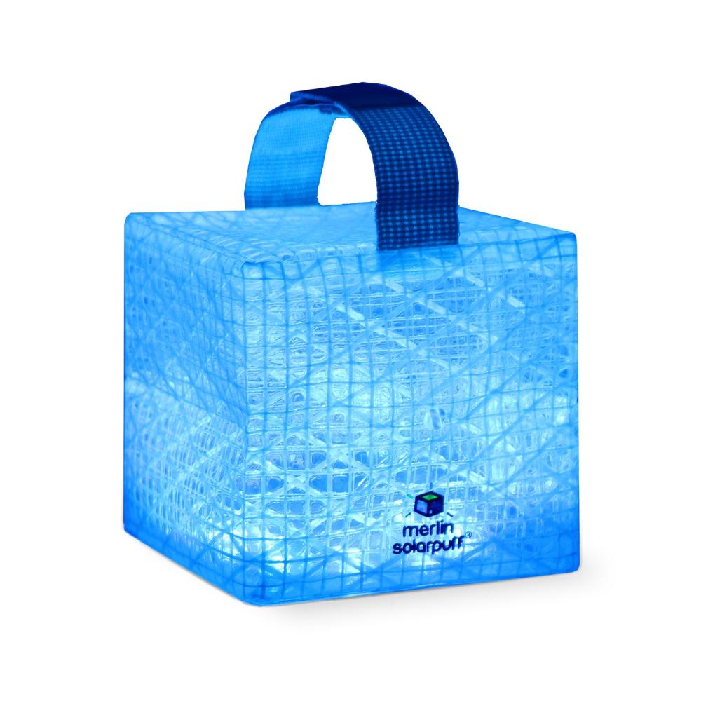 Collapsable Solar-Powered Lantern SolarPuff™ in Warm White