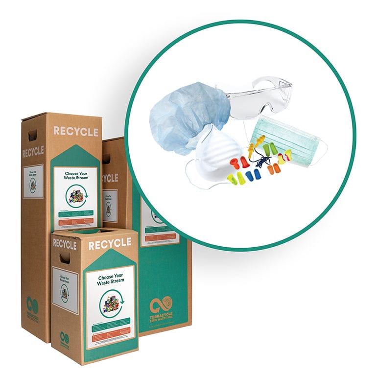 Safety Equipment and Protective Gear Zero Waste Box- TerraCycle, Recycling Box