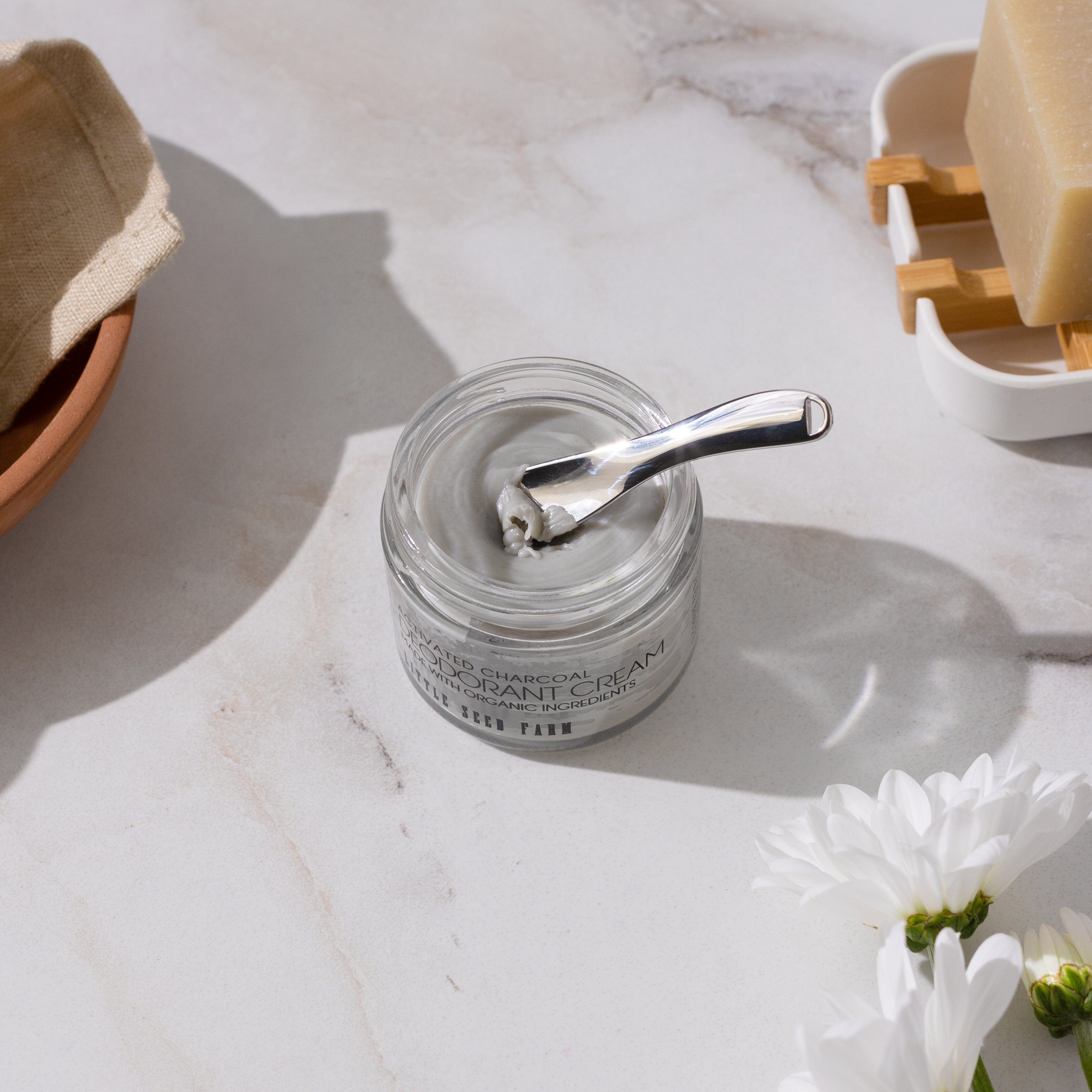 Deodorant Scoop for Deodorant Cream