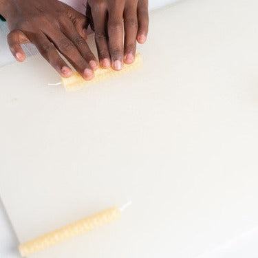 Natural Beeswax Candle-Making Kit