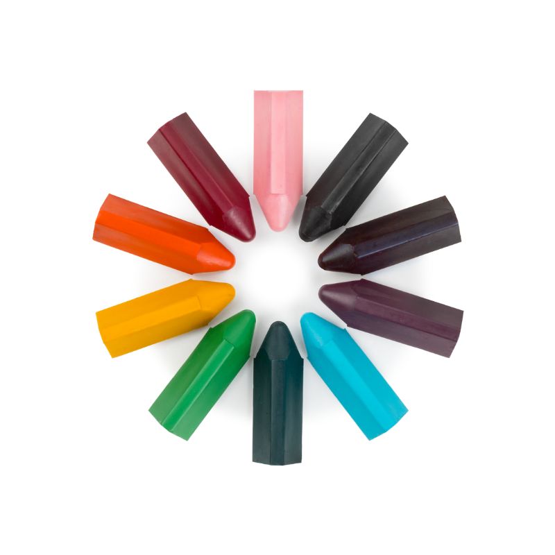 Honeysticks Triangles Beeswax Crayons 8pk