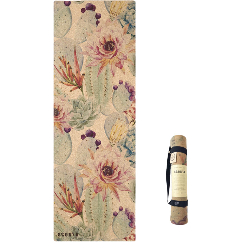 Botanicals Cork Yoga Mat 4.5mm
