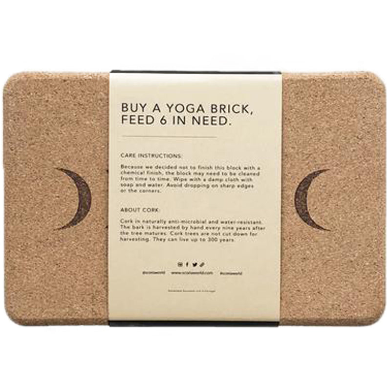 Moon Cork Yoga Block