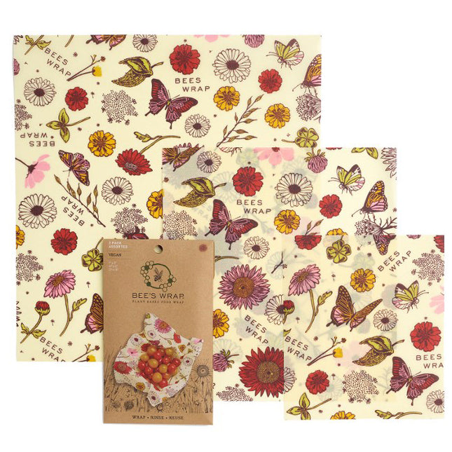 Vegan Food Wraps Assorted Sizes (3 Pk)