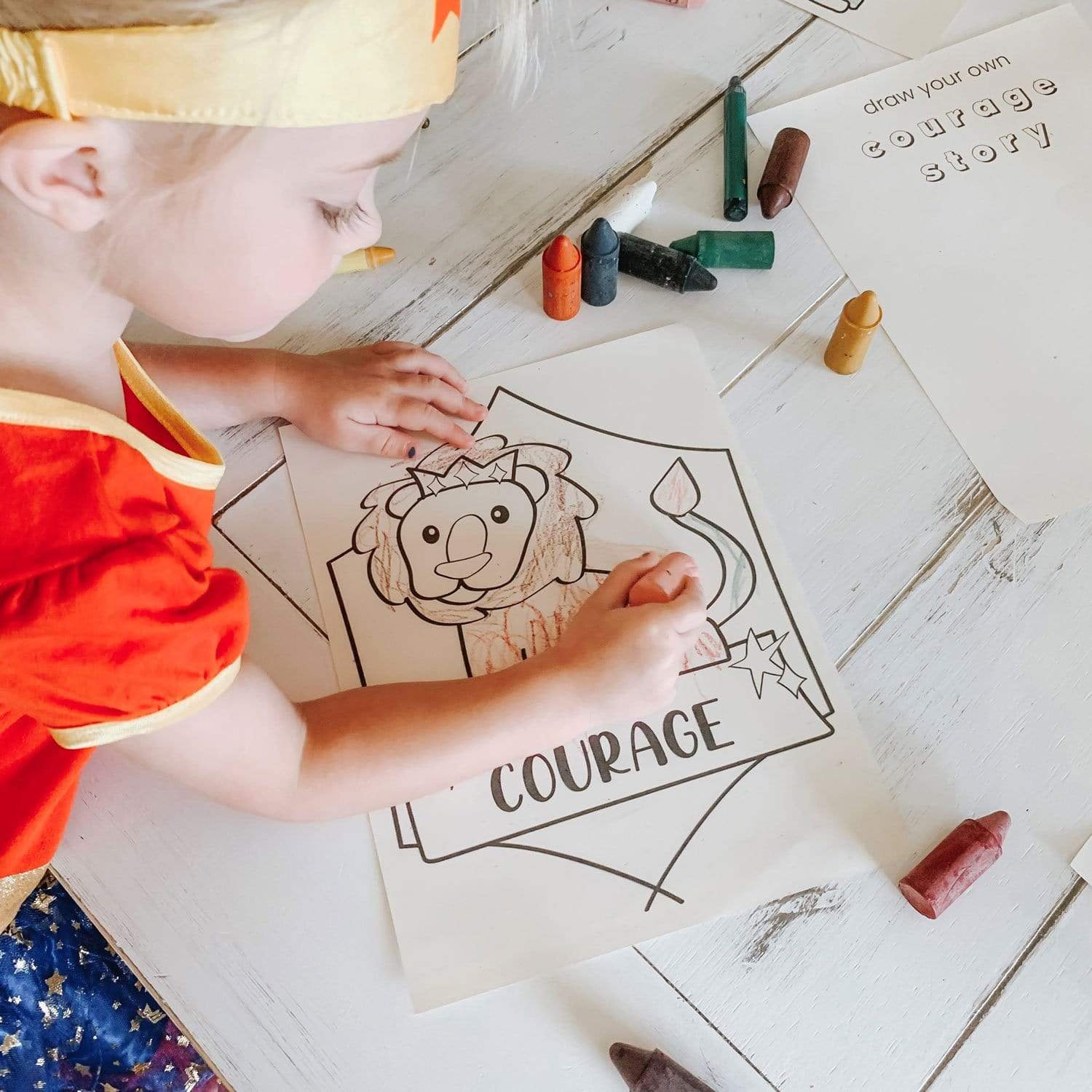 Honeysticks Endangered Animals Coloring Book