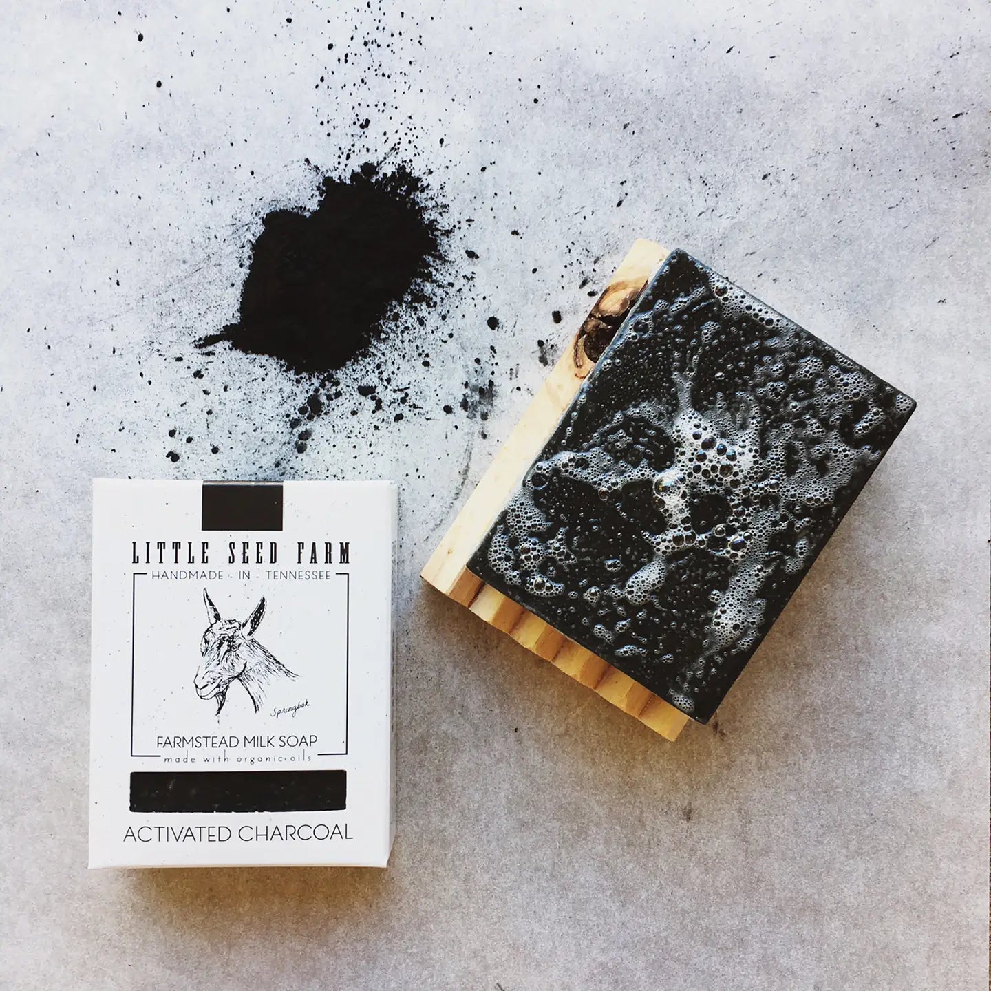 Activated Charcoal Face + Body Bar Soap