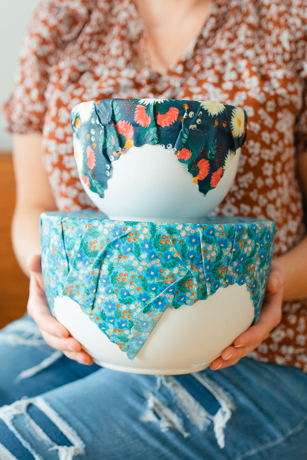 Blue Skies - Beeswax Wraps Bundle (Set of 3)