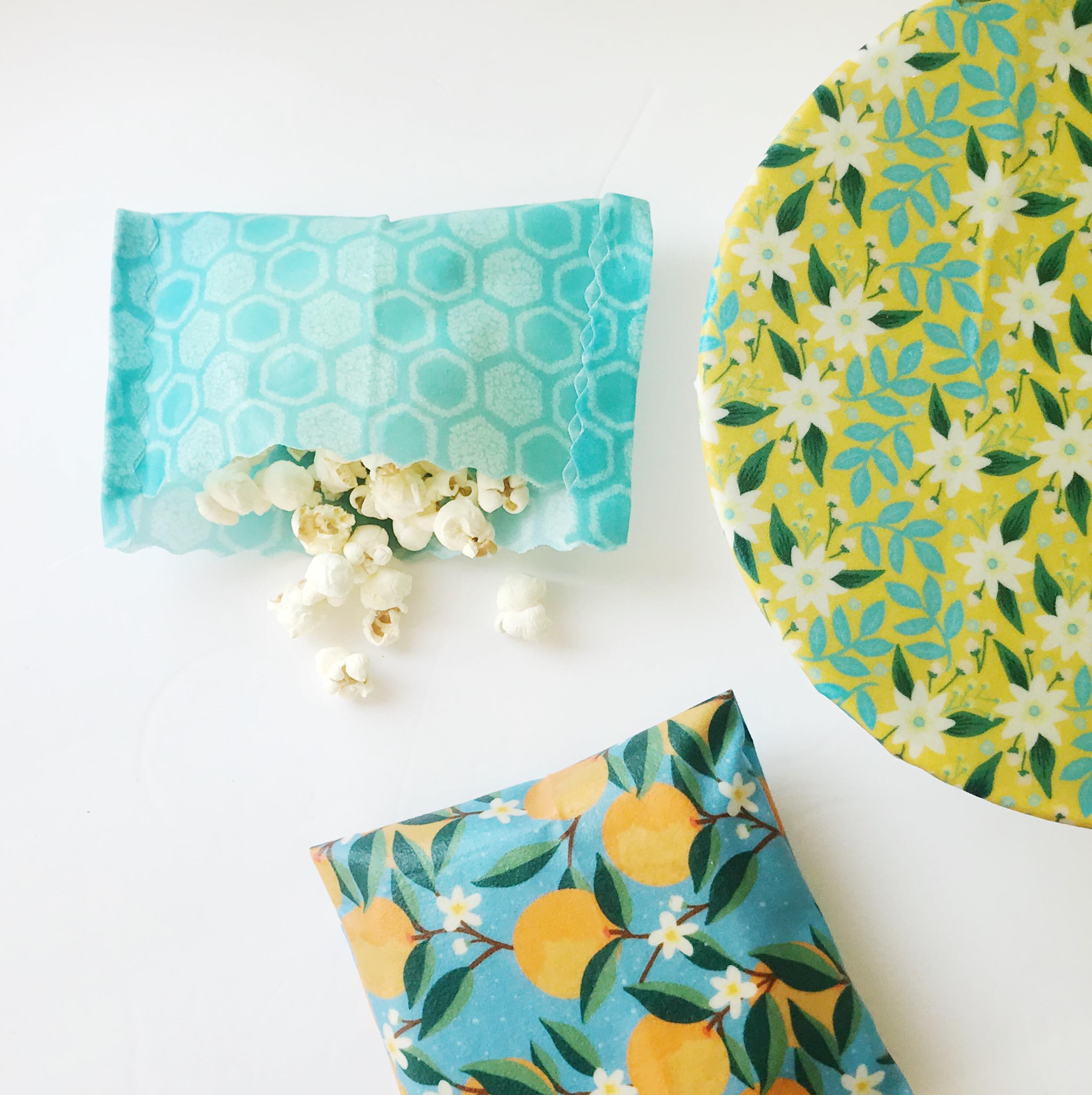 Orange Grove - Beeswax Wraps Bundle (Set of 3)